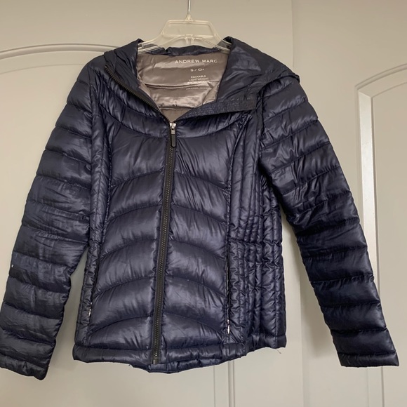Andrew Marc down puffer jacket - Picture 1 of 5